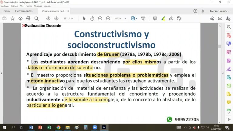 Ense&ntilde;anza Centrada en el Estudiante: Pilar del Aprendizaje por Descubrimiento